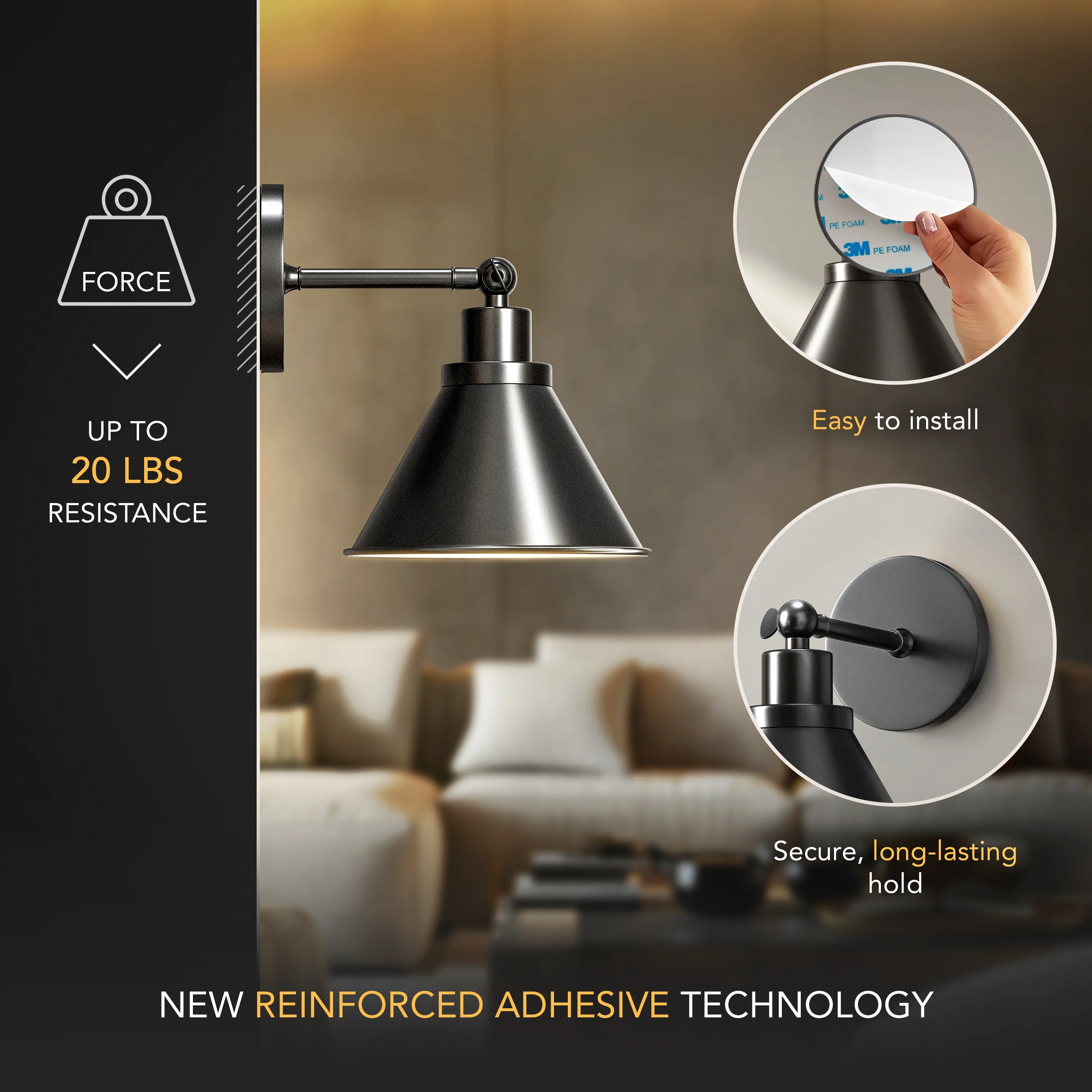 INDUSTRIAL WIRELESS WALL SCONCE - Image 7