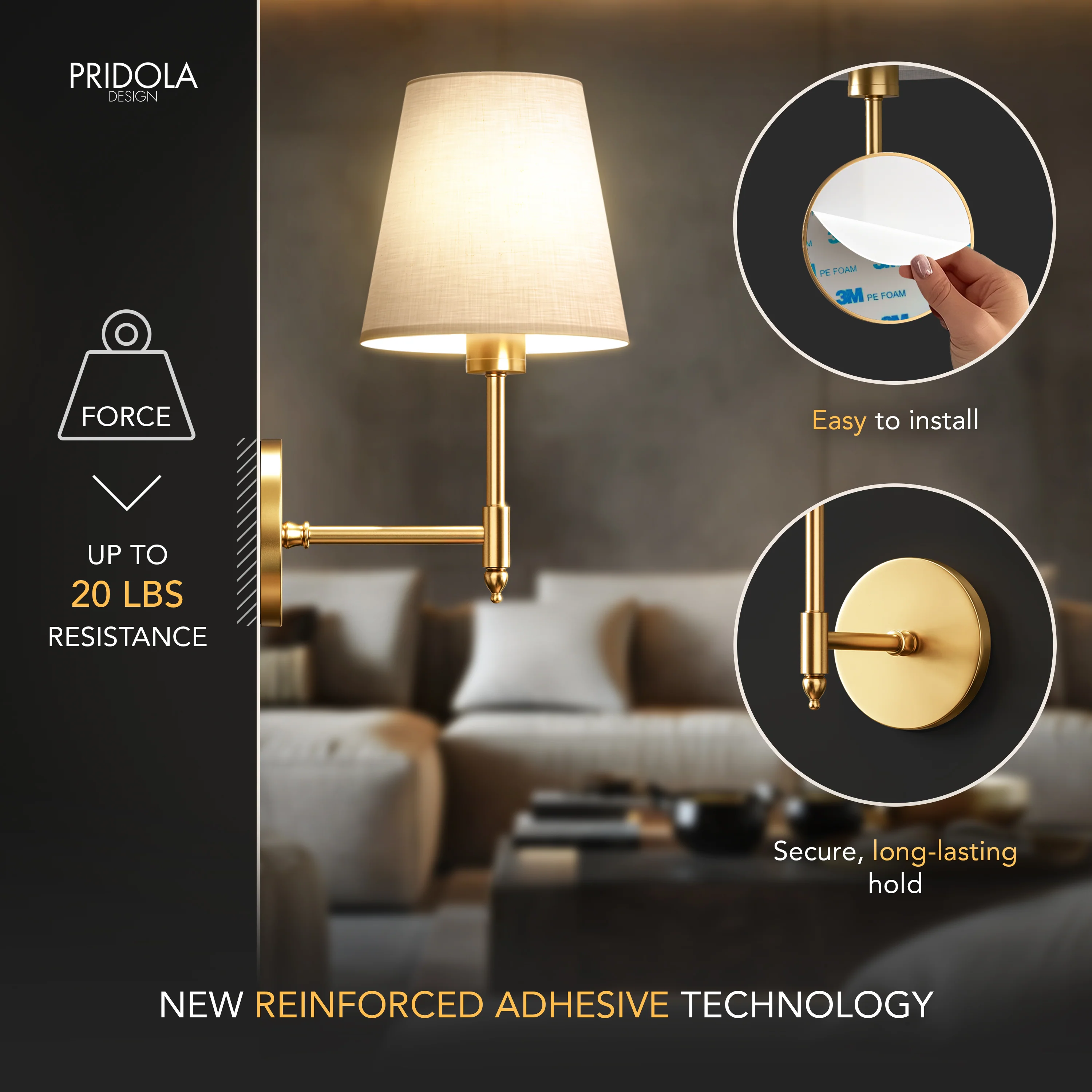 MODERN WIRELESS WALL SCONCE - Image 7