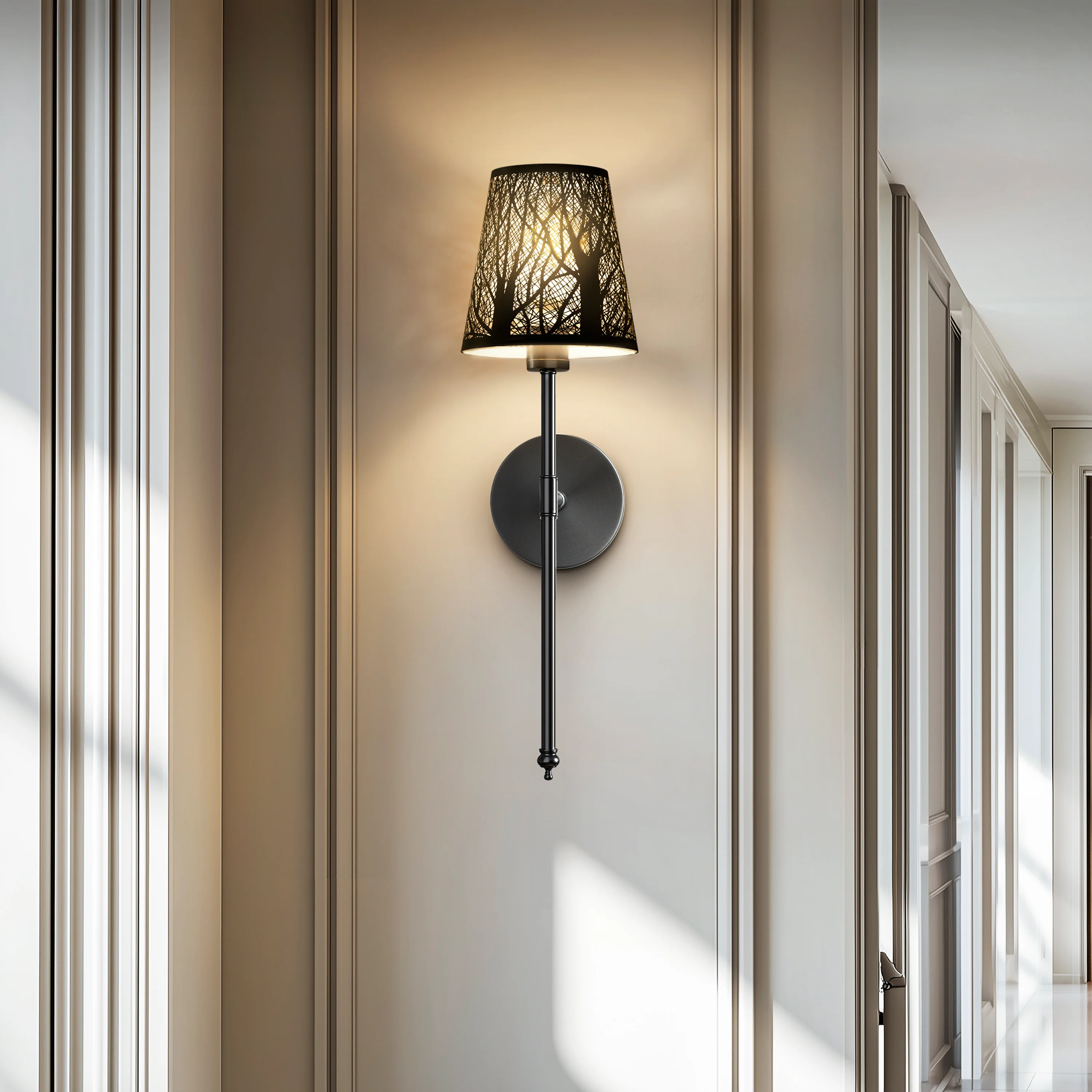WIRELESS METALLIC WALL SCONCES (SET OF 2) - Image 13